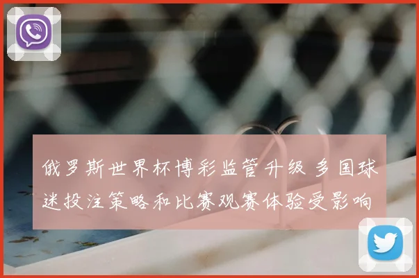 俄罗斯世界杯博彩监管升级 多国球迷投注策略和比赛观赛体验受影响