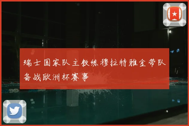 瑞士国家队主教练穆拉特雅金带队备战欧洲杯赛事